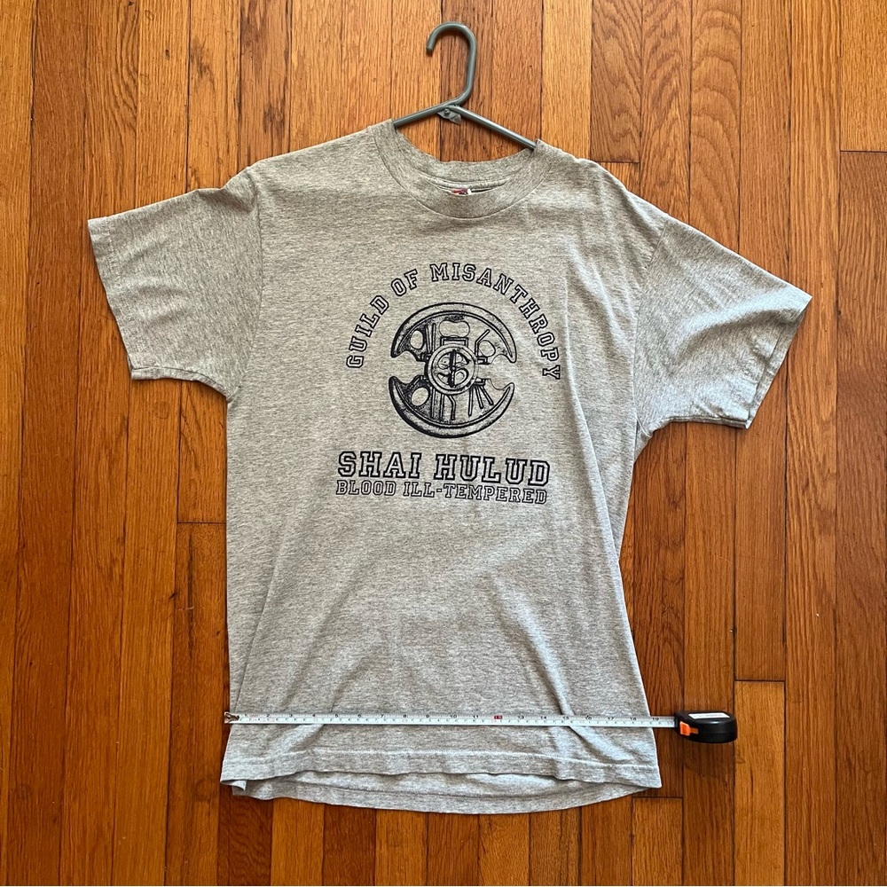 *RARE* “SHAI HULUD” Metalcore Band Vintage T-Shirt, Men’s L - heather grey - Picture 4 of 6